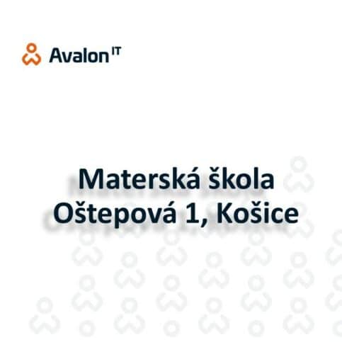 Materská škola Oštepová 1, Košice