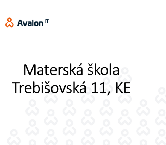 Materská škola Trebišovská 11,KE