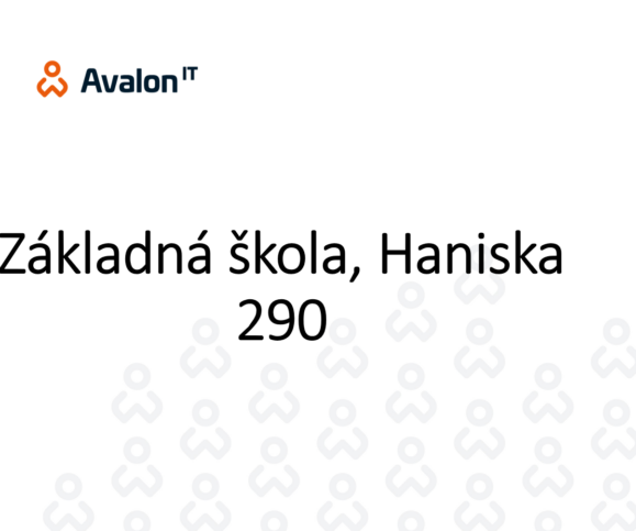 Základná škola, Haniska 290