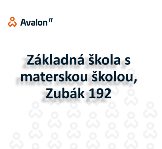 Základná škola s materskou školou, Zubák 192