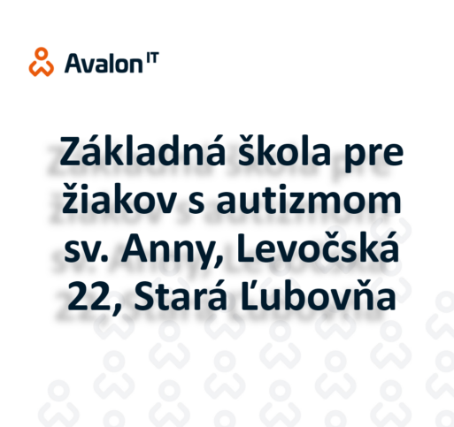 Základná škola pre žiakov s autizmom sv. Anny, Levočská 22, Stará Ľubovňa