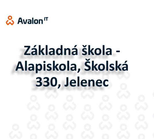 Základná škola - Alapiskola, Školská 330, Jelenec