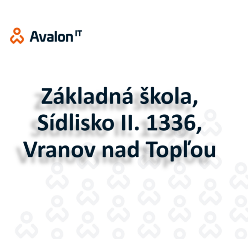 Základná škola, Sídlisko II. 1336, Vranov nad Topľou